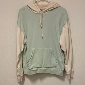 Adidas Mint and Cream Women's Hoodie